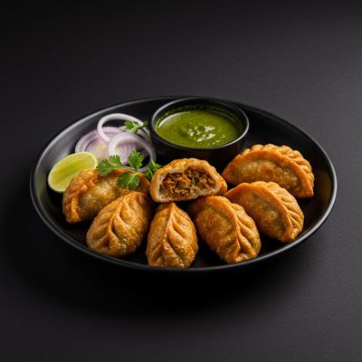 Fried non veg Momo